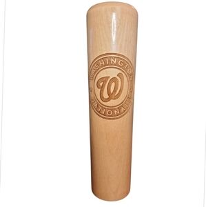 Washington Nationals 12oz Baseball Bat Beer Mug Wood MLB Dug Out